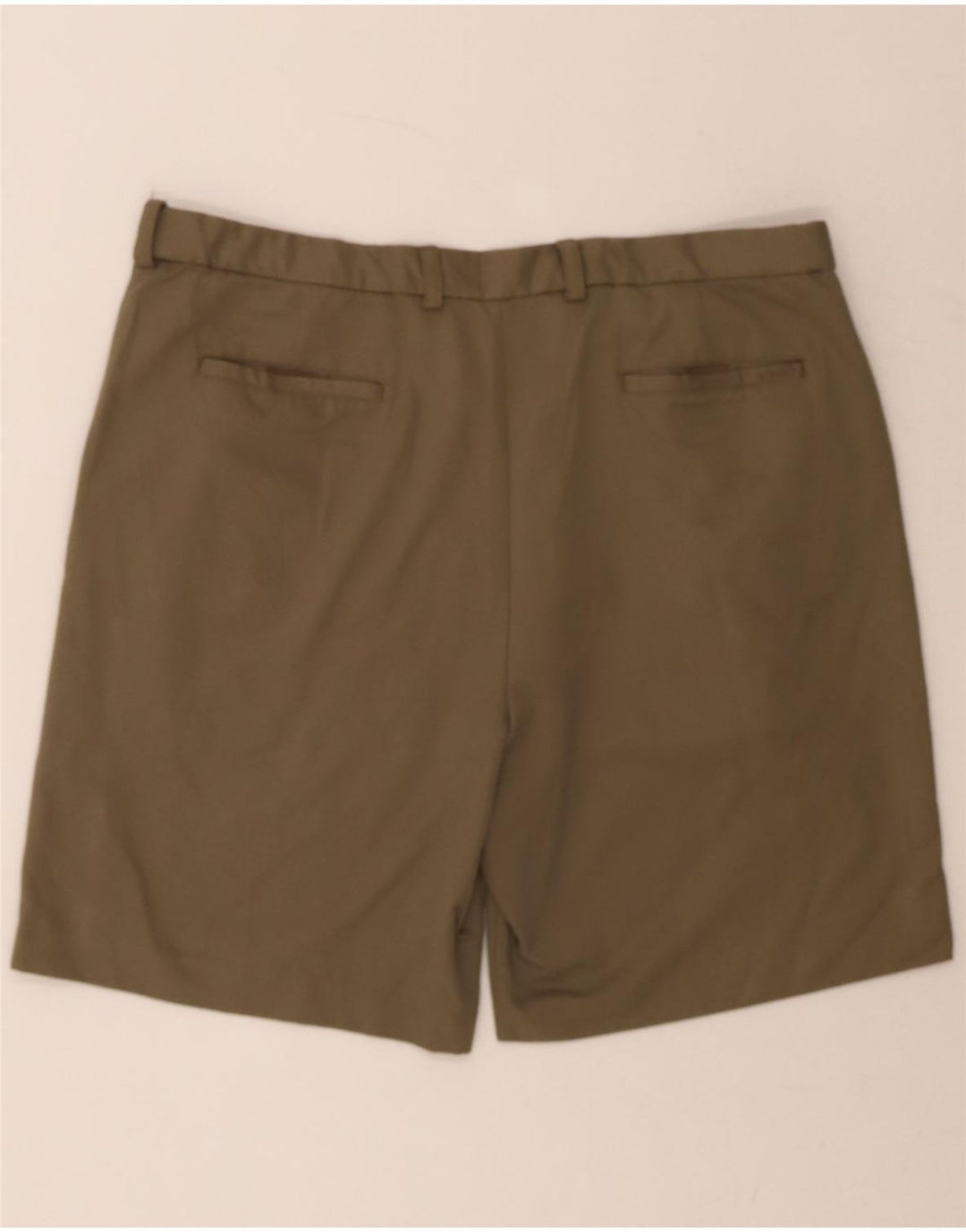 IZOD Mens Chino Shorts W42 2XL Green Polyester Vintage Izod and Second-Hand Izod from Messina Hembry 