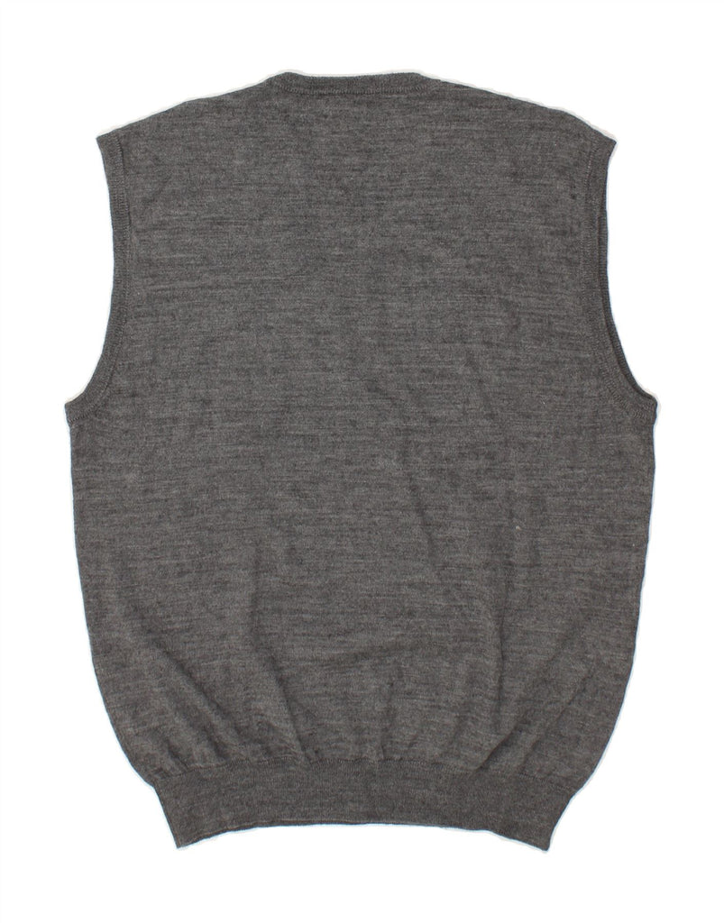 DACK'S Womens Vest Tank Top UK 20 2XL Grey Wool Vintage Dack's and Second-Hand Dack's from Messina Hembry 