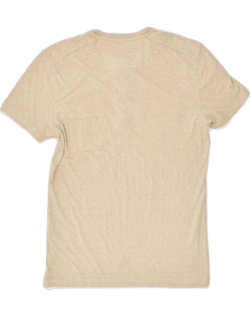 BANANA REPUBLIC Mens T-Shirt Top Small Beige Cotton | Vintage Banana Republic | Thrift | Second-Hand Banana Republic | Used Clothing | Messina Hembry 