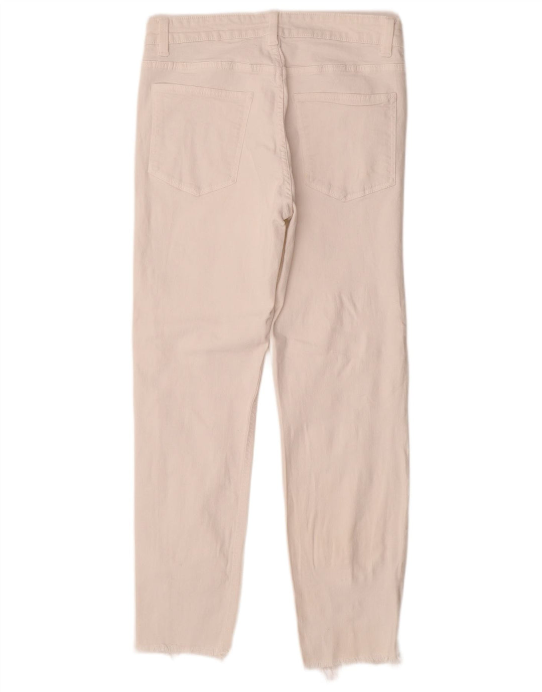 ZARA Mens Slim Jeans EU 42 Large W32 L28 White Cotton