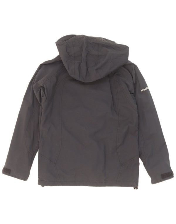 Berghaus Boys Hooded Rain Jacket 7-8 Years Navy Blue Nylon