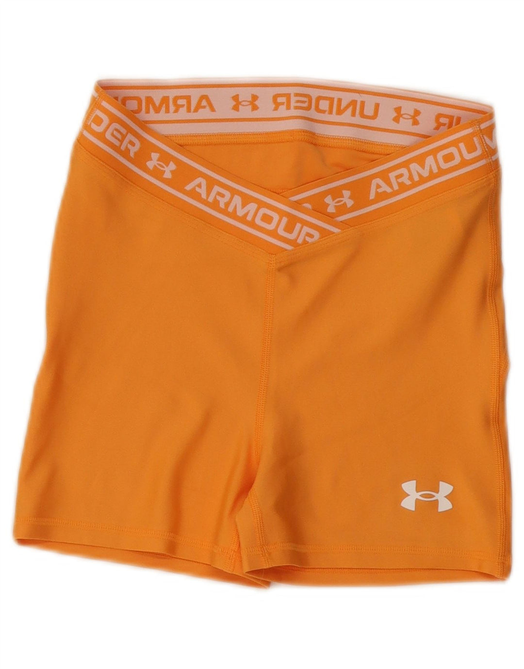 Under Armour Womens Fitted Graphic 2 Piece Set UK 10 Small Orange