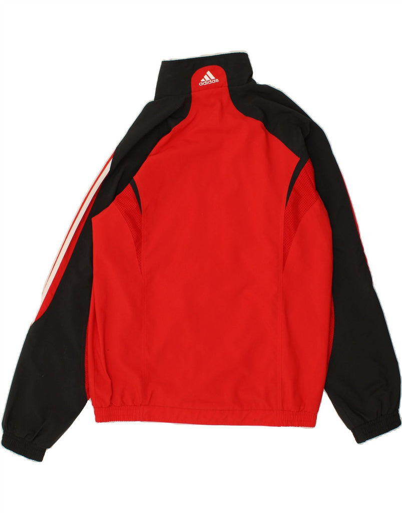 ADIDAS Mens Clima 365 Tracksuit Top Jacket UK 40/42 Medium Red Colourblock Vintage Adidas and Second-Hand Adidas from Messina Hembry 