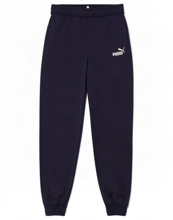 Puma Boys Tracksuit Trousers Joggers 15-16 Years Navy Blue Polyester