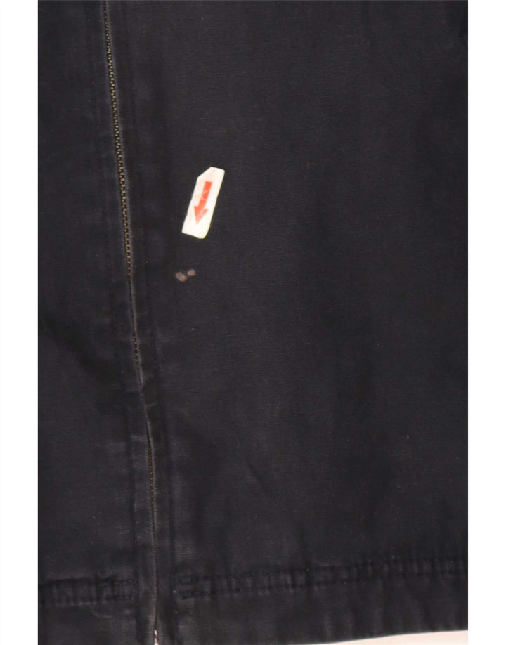 Gap Mens Bomber Jacket UK 38 Medium Navy Blue Cotton