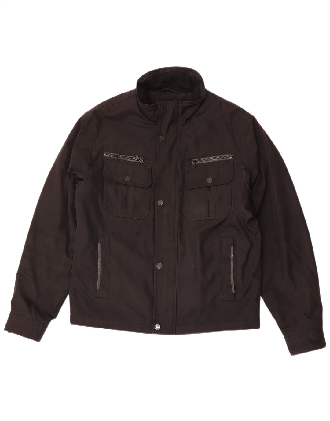 Michael Kors Mens Utility Jacket UK 38 Medium Black Polyester