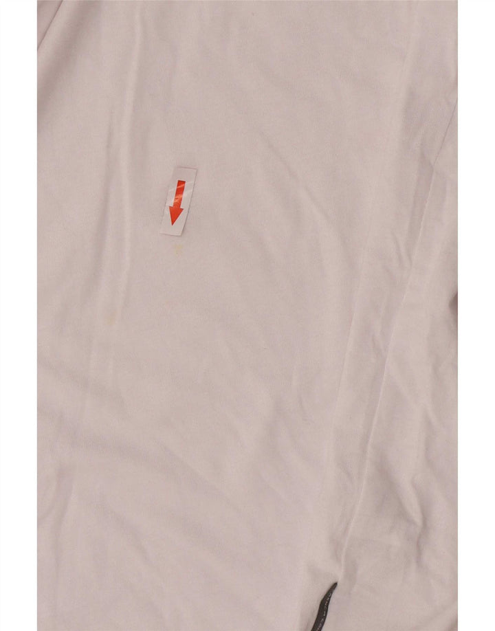 French Connection Mens Rugby Polo Shirt Large White Cotton