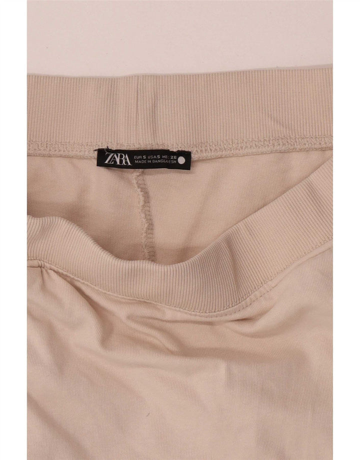 Zara Womens Regular Maxi Skirt Small W26 Beige