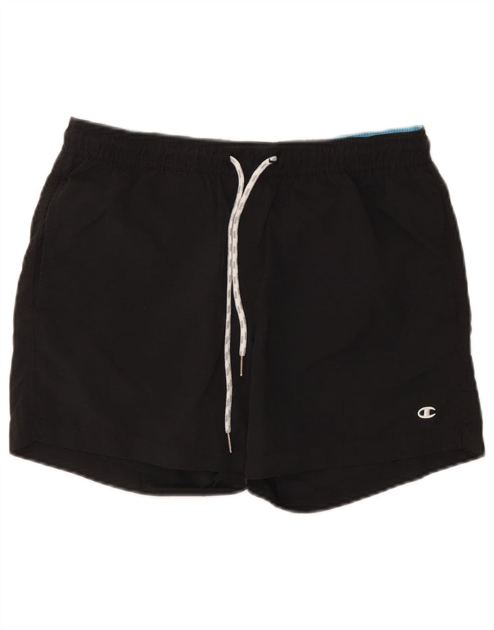 Champion Mens Swimming Shorts Small Black