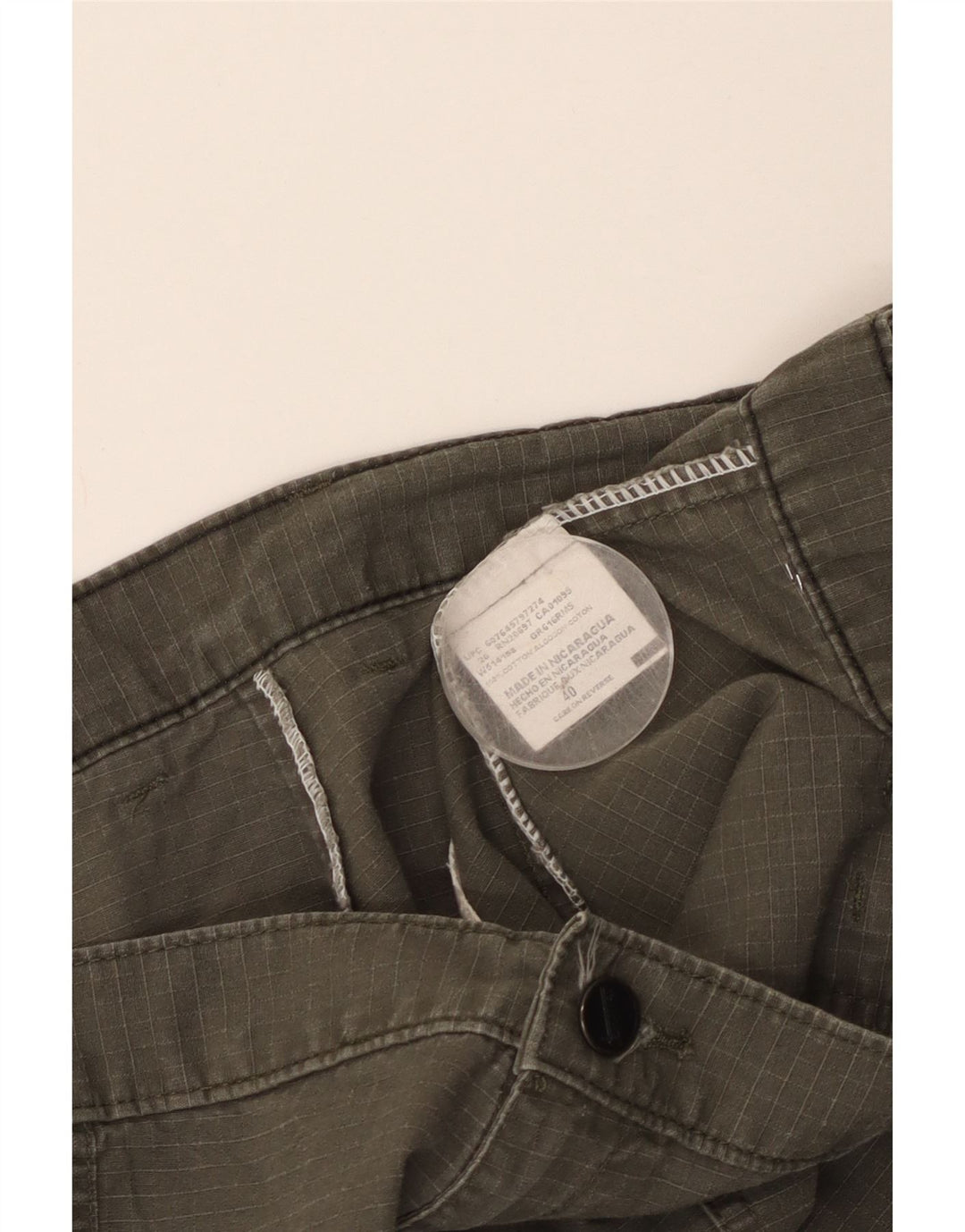 Dickies Mens Cargo Shorts W40 XL Khaki Cotton