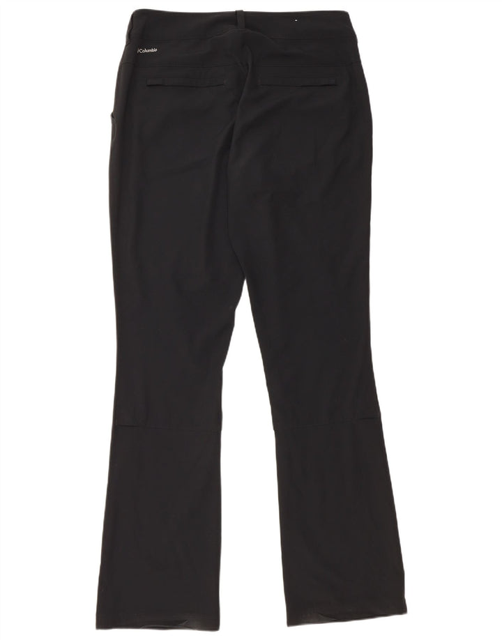 COLUMBIA Womens Omni-Shield Bootcut Trousers US 8 Medium W32 L33 Black