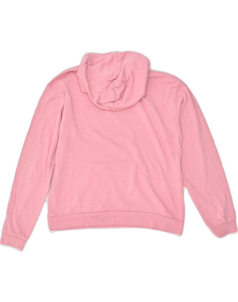 JACK WILLS Womens Hoodie Jumper UK 12 Medium Pink Cotton | Vintage Jack Wills | Thrift | Second-Hand Jack Wills | Used Clothing | Messina Hembry 