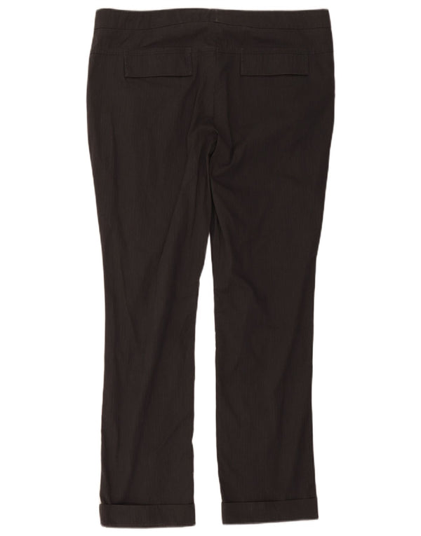 Tommy Hilfiger Womens Slim Suit Trousers US 14 XL W38 L28 Grey Cotton