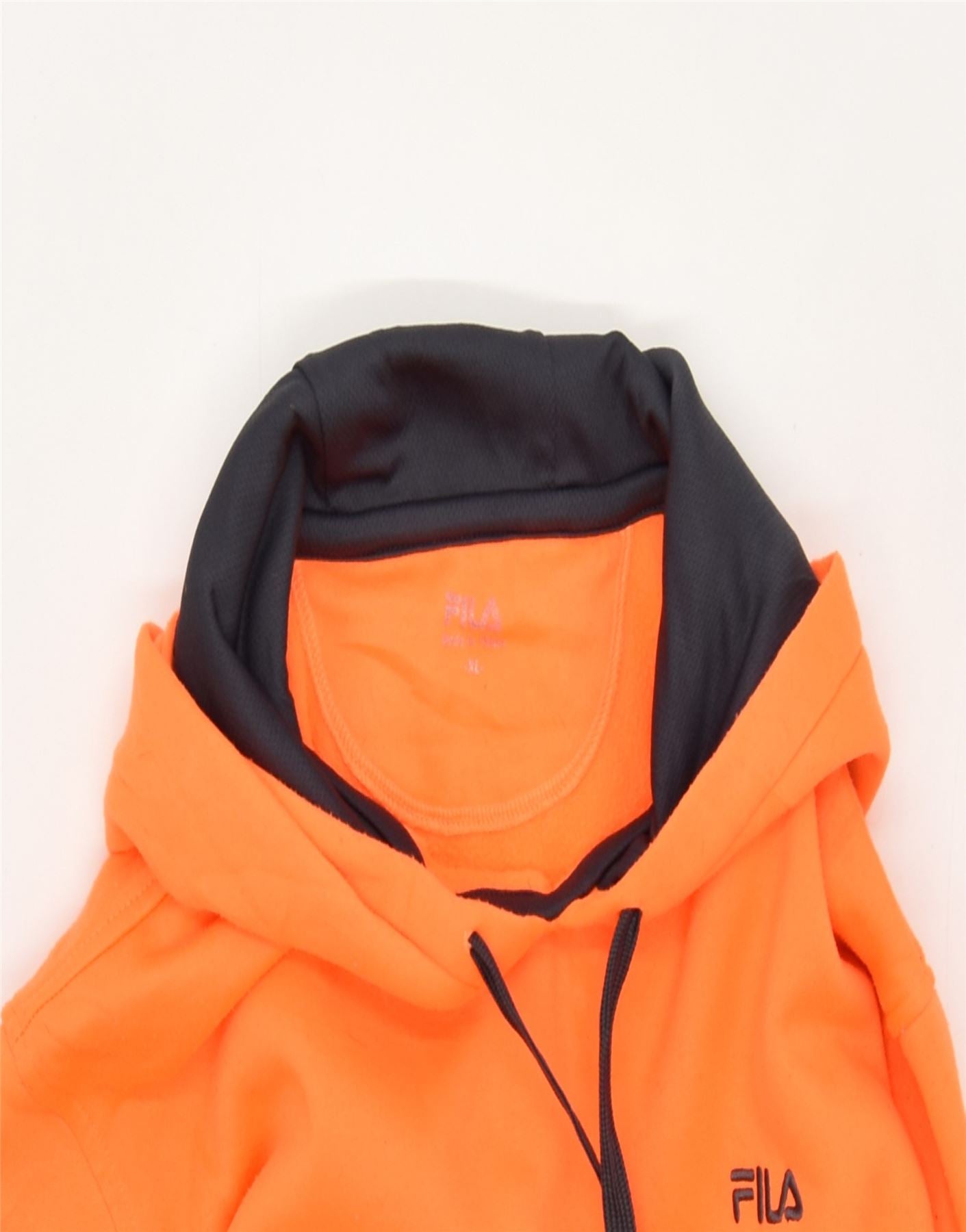 Fila hoodie 2025 womens orange