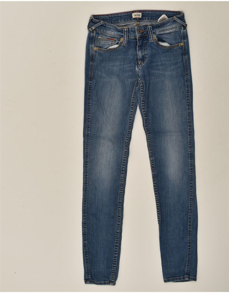 TOMMY HILFIGER Womens Skinny Jeans W28 L32  Blue Cotton | Vintage Tommy Hilfiger | Thrift | Second-Hand Tommy Hilfiger | Used Clothing | Messina Hembry 