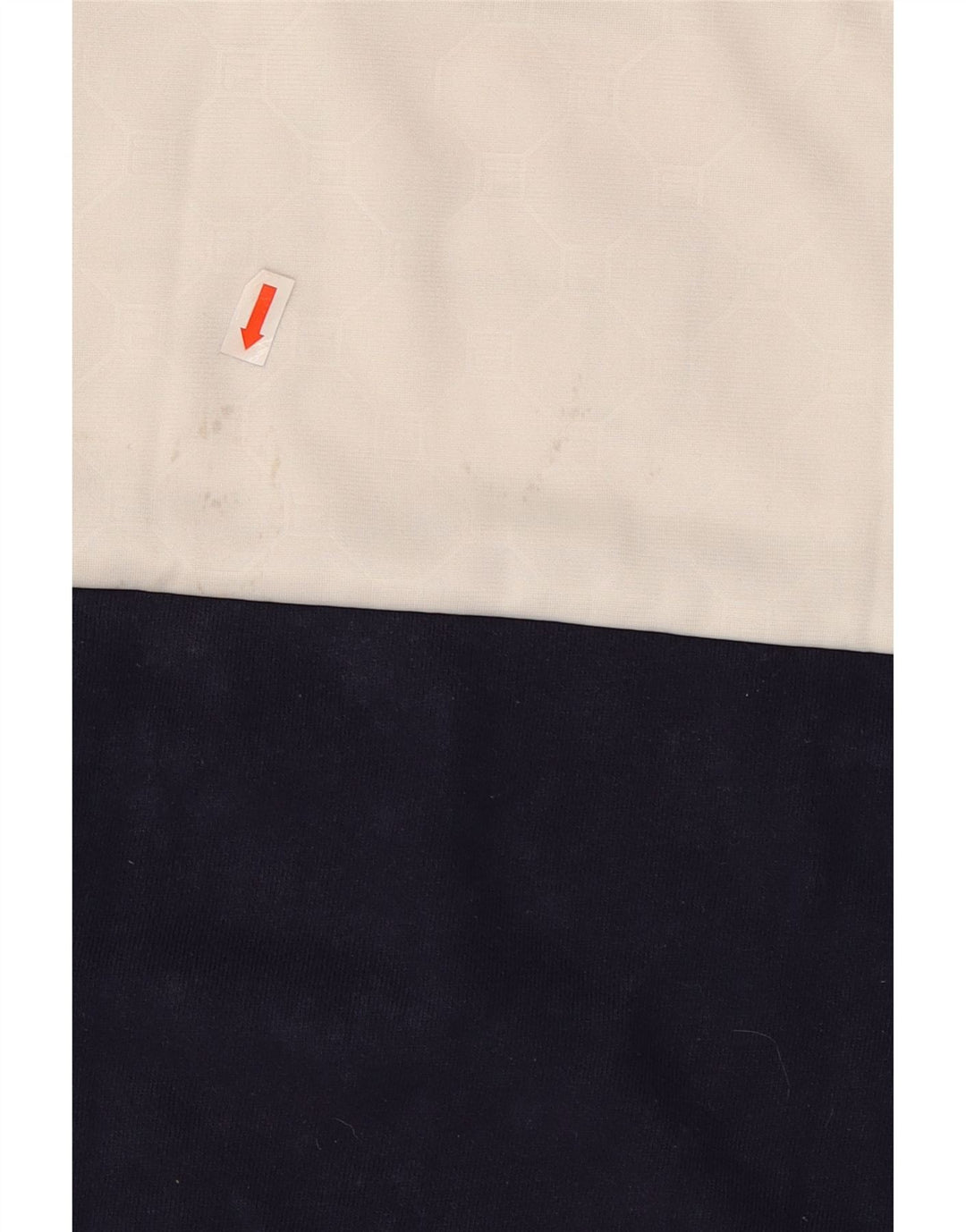 Fila Mens Graphic Sweatshirt Jumper Large Navy Blue Colourblock Cotton