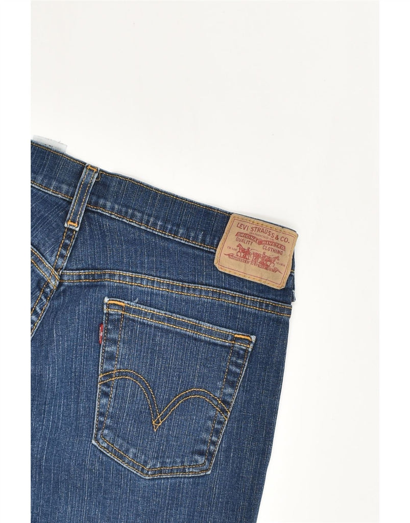 LEVI'S Womens 515 Bootcut Jeans US 12 Large W34 L29  Blue Cotton | Vintage Levi's | Thrift | Second-Hand Levi's | Used Clothing | Messina Hembry 