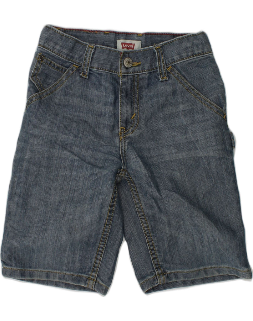 LEVI'S Boys Denim Shorts 6-7 Years W22  Blue Cotton | Vintage Levi's | Thrift | Second-Hand Levi's | Used Clothing | Messina Hembry 