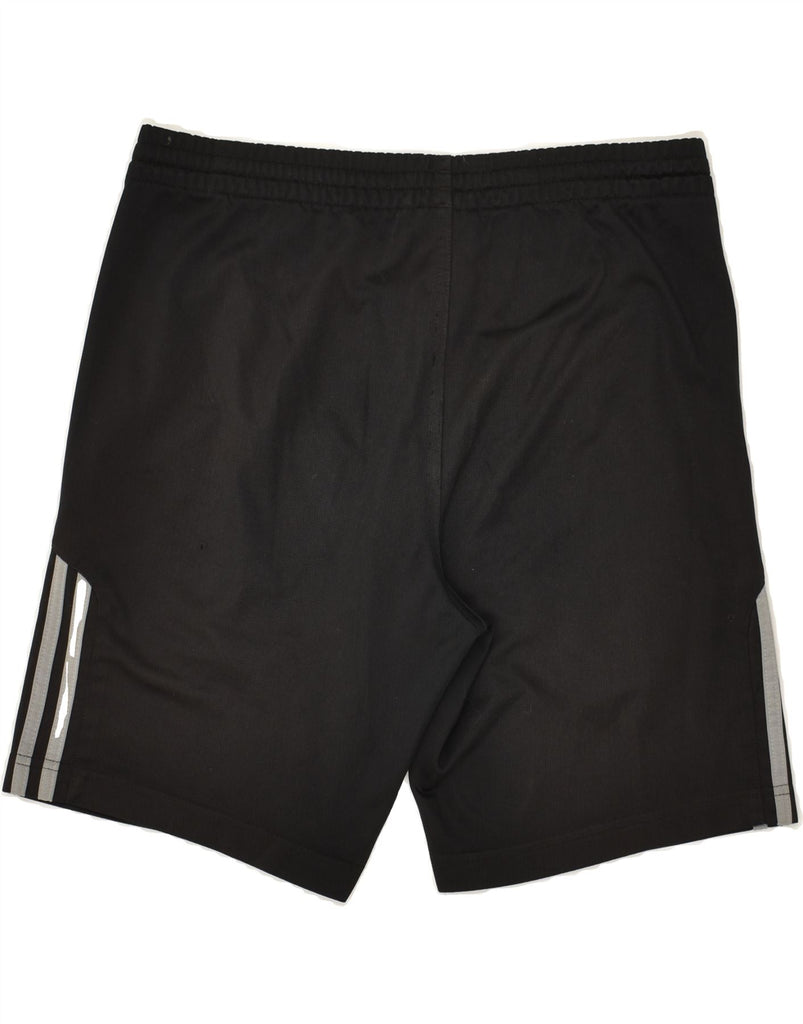 ADIDAS Mens Sport Shorts Small  Black Polyester | Vintage Adidas | Thrift | Second-Hand Adidas | Used Clothing | Messina Hembry 