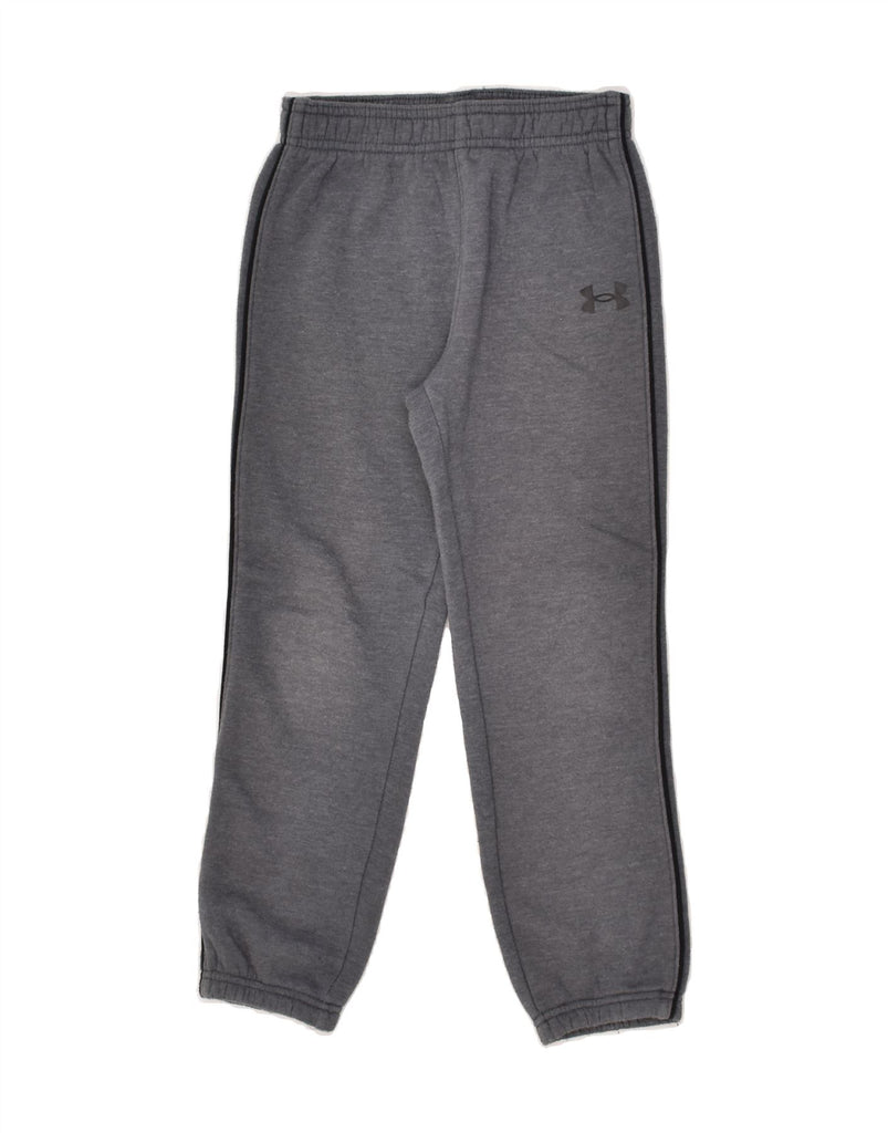 UNDER ARMOUR Boys Graphic Tracksuit Trousers Joggers 6-7 Years  Grey | Vintage Under Armour | Thrift | Second-Hand Under Armour | Used Clothing | Messina Hembry 