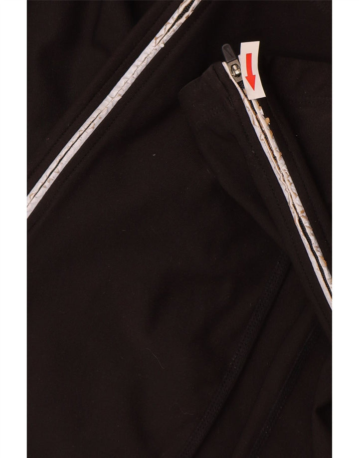 Nike Womens Leggings UK 14/16 Large  Black Polyester