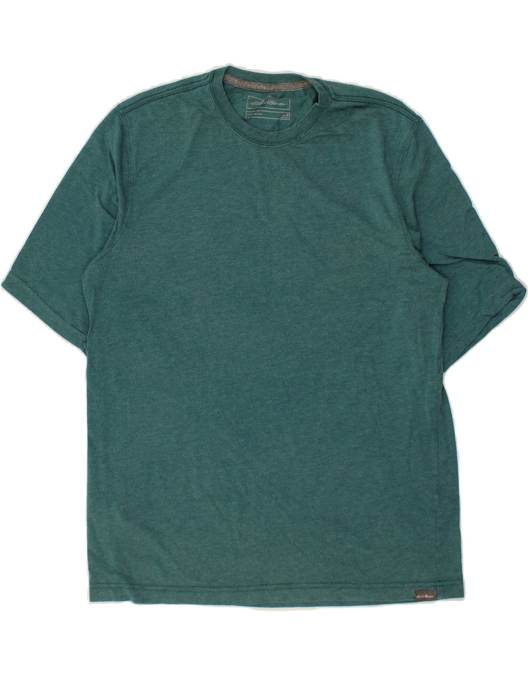 EDDIE BAUER Mens T-Shirt Medium Green Cotton Vintage Eddie Bauer and Second-Hand Eddie Bauer from Messina Hembry 