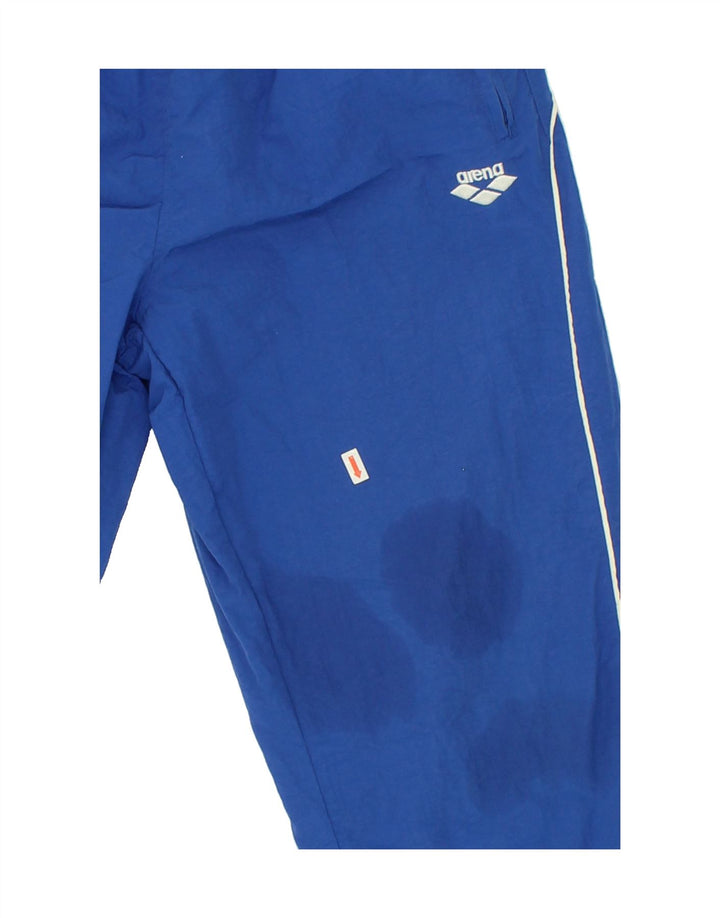 ARENA Mens Tracksuit Trousers Small Blue Polyamide Vintage Arena and Second-Hand Arena from Messina Hembry 