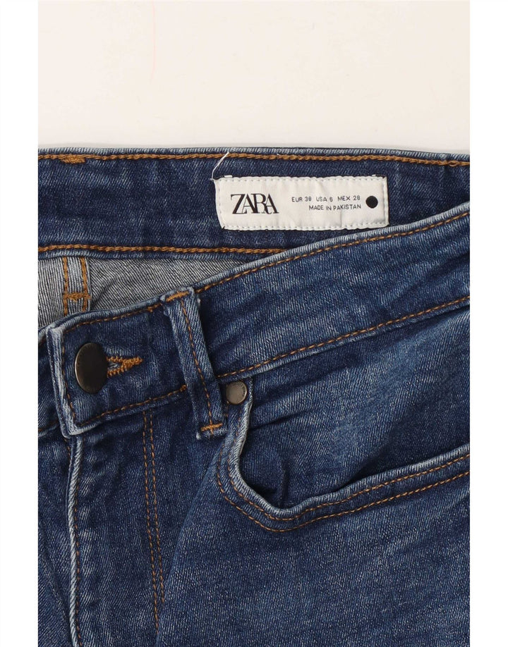 Zara Womens Bootcut Jeans EU 38 Small W28 L28 Blue