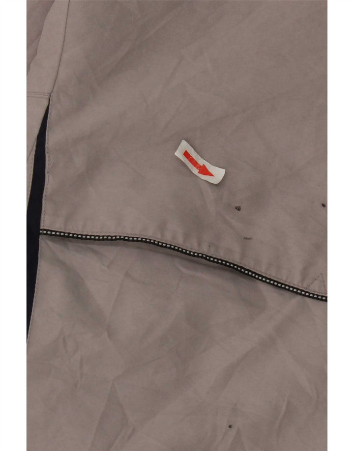 Champion Mens Rain Jacket UK 42 XL Grey Colourblock Polyester