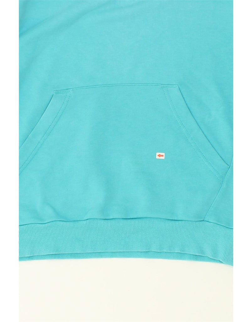 PUMA Boys Graphic Hoodie Jumper 11-12 Years Large Turquoise Cotton | Vintage Puma | Thrift | Second-Hand Puma | Used Clothing | Messina Hembry 