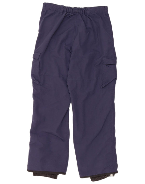 COLUMBIA Mens Ski Trousers Medium  Navy Blue Nylon
