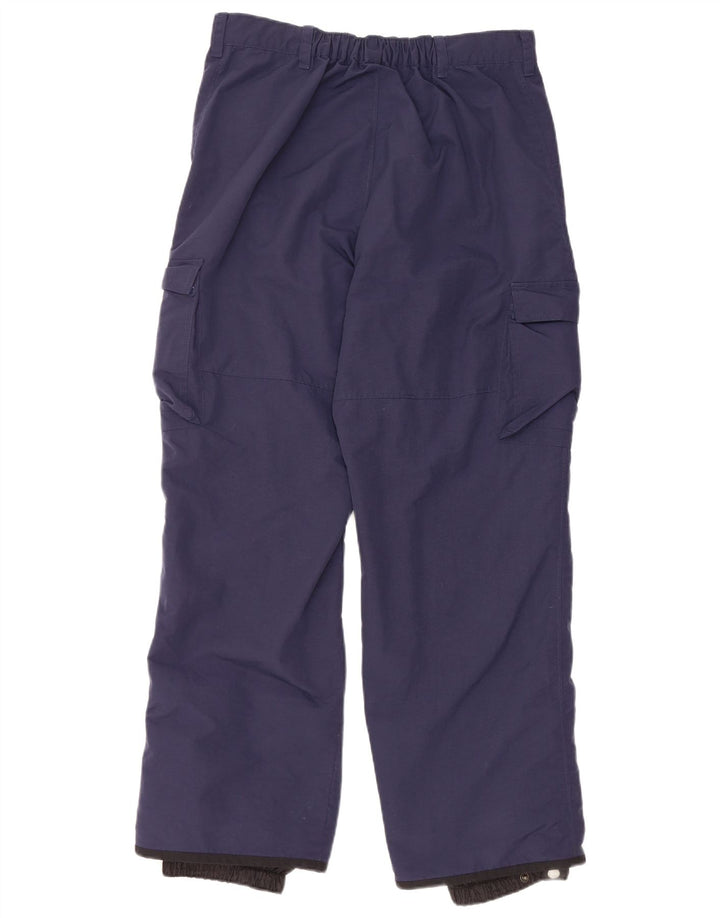 COLUMBIA Mens Ski Trousers Medium  Navy Blue Nylon
