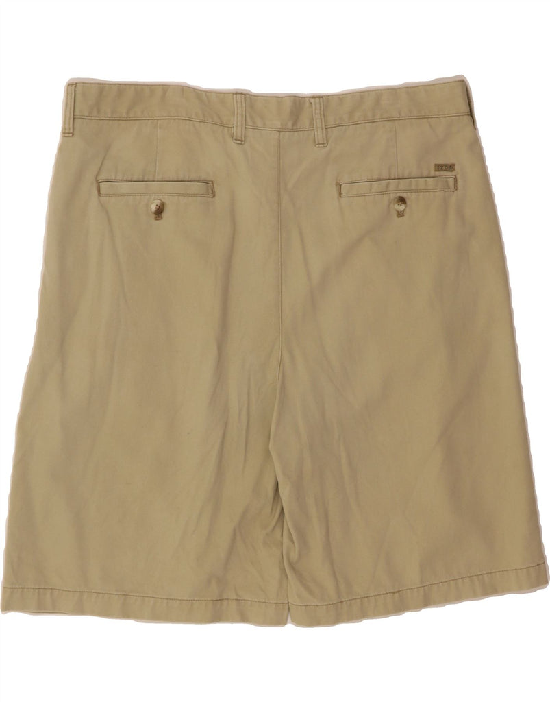 IZOD Mens Pegged Chino Shorts W36 Large Beige Cotton Vintage Izod and Second-Hand Izod from Messina Hembry 