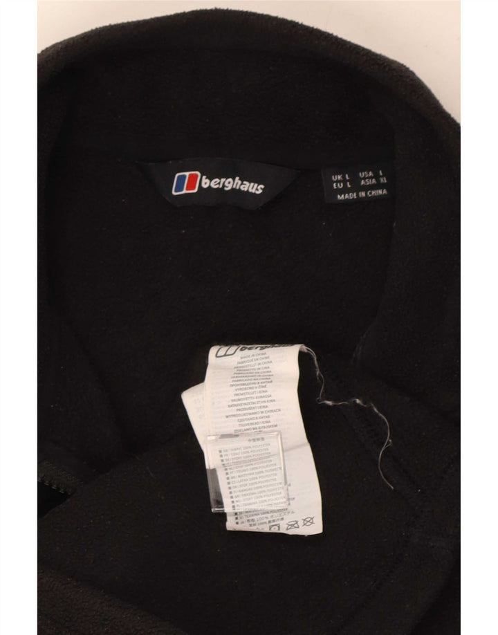 Berghaus Mens Fleece Gilet UK 40 Large Black Polyester