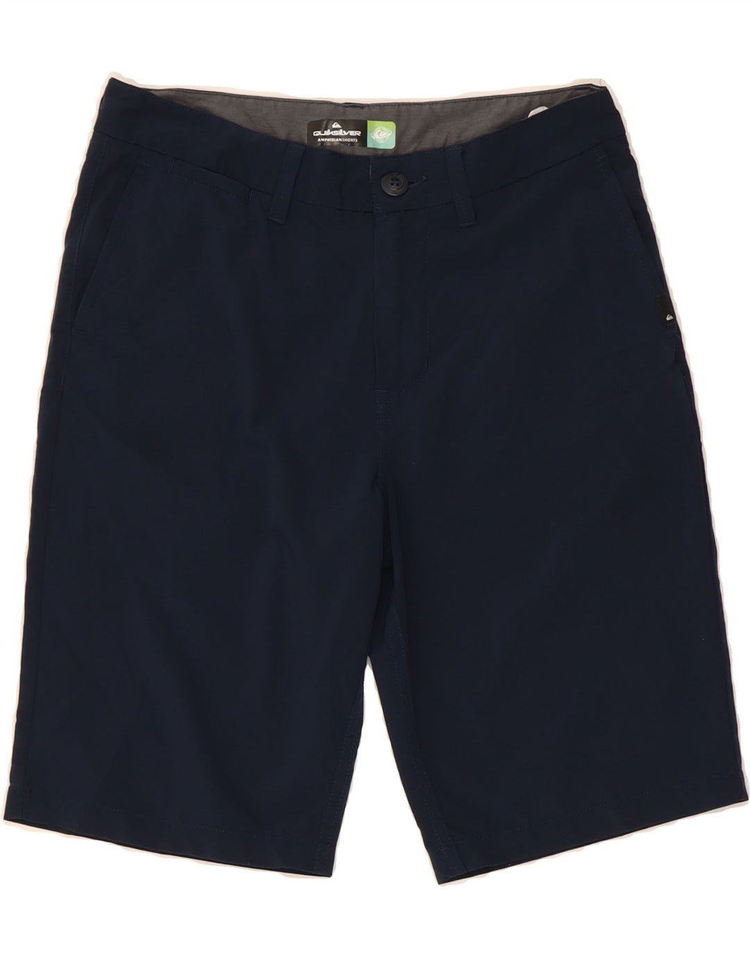 QUIKSILVER Mens Chino Shorts W27 XS  Navy Blue Polyester Vintage Quiksilver and Second-Hand Quiksilver from Messina Hembry 