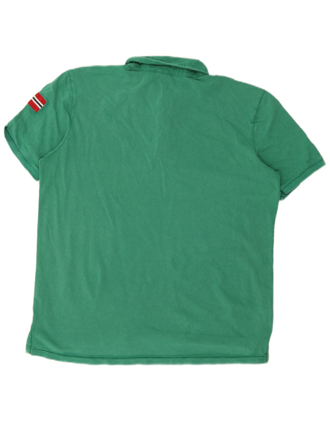 Napapijri Mens Polo Shirt 2XL Green
