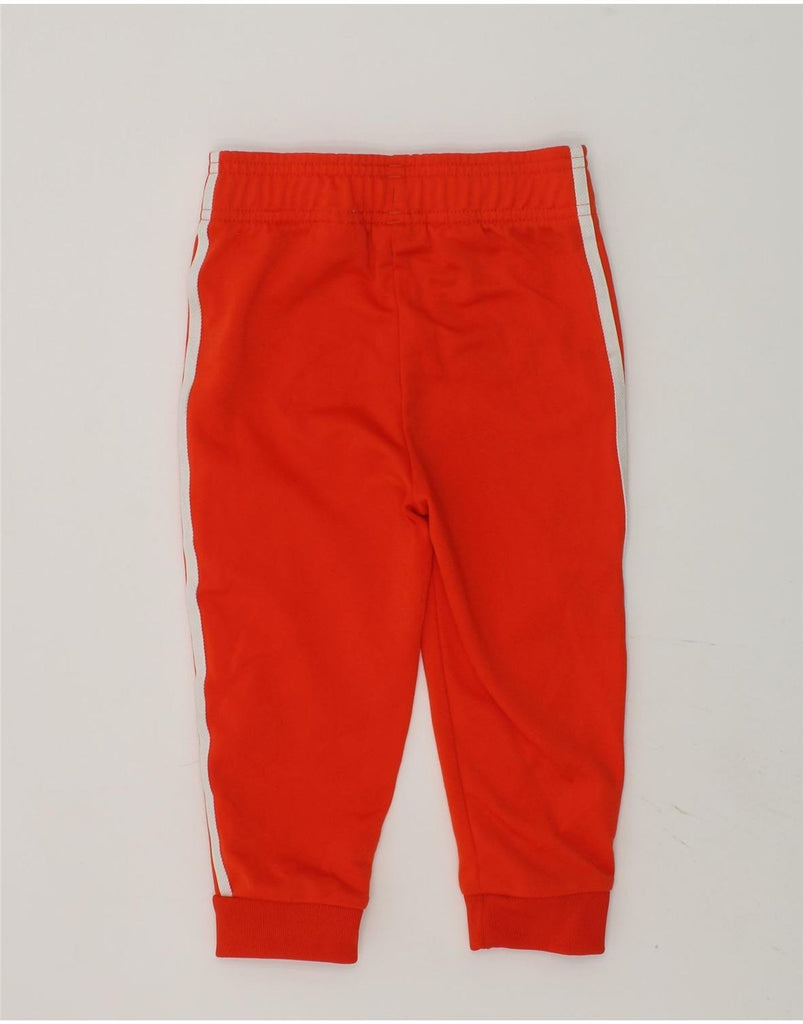 ADIDAS Baby Boys Joggers Tracksuit Trousers 18-24 Months Red Polyester | Vintage Adidas | Thrift | Second-Hand Adidas | Used Clothing | Messina Hembry 