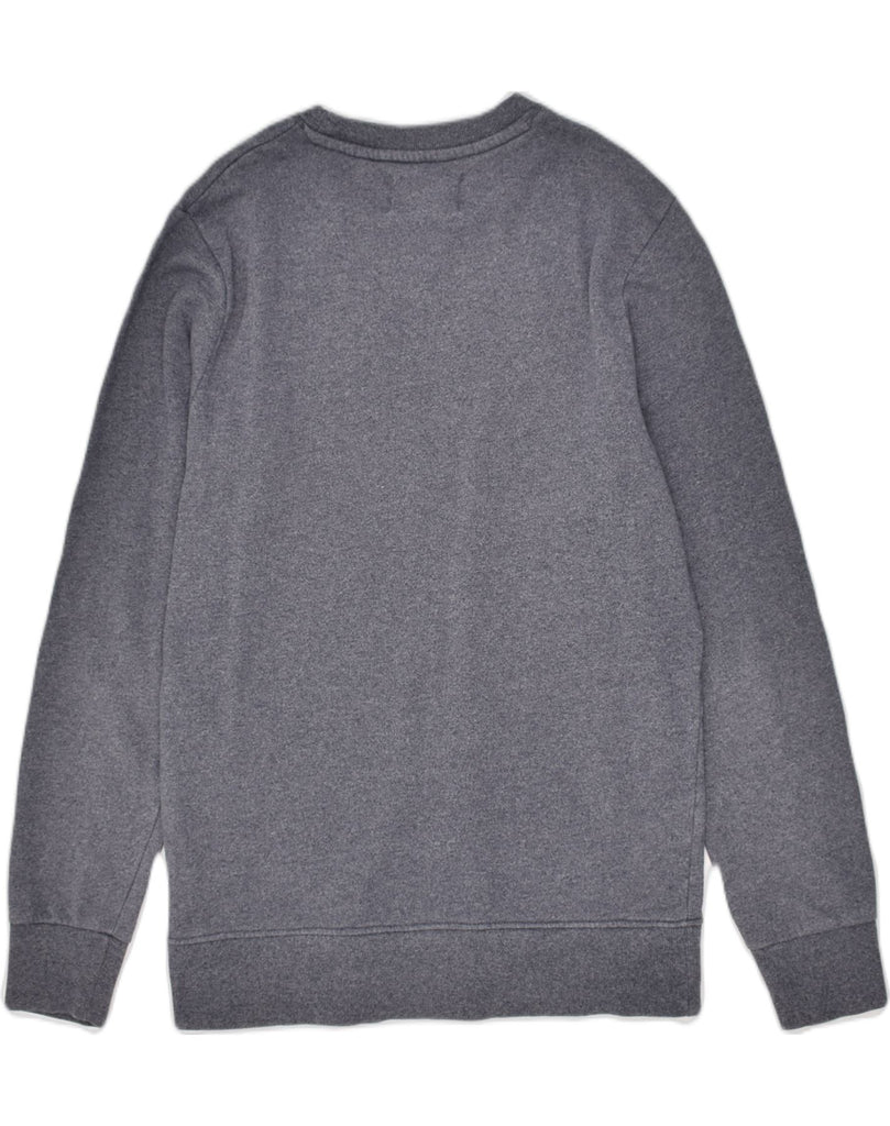 JACK & JONES Mens Graphic Sweatshirt Jumper Medium Grey Cotton | Vintage Jack & Jones | Thrift | Second-Hand Jack & Jones | Used Clothing | Messina Hembry 