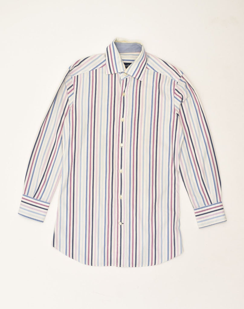 MASSIMO DUTTI Mens Shirt Small Multicoloured Striped | Vintage Massimo Dutti | Thrift | Second-Hand Massimo Dutti | Used Clothing | Messina Hembry 