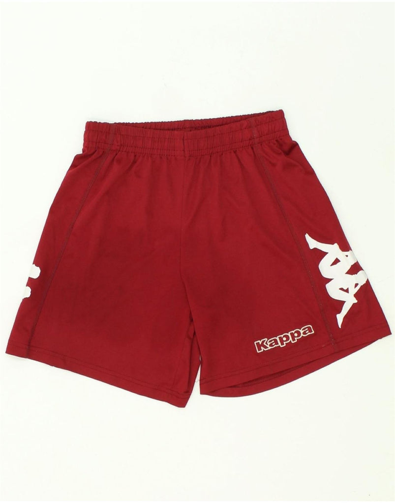 KAPPA Boys Graphic Sport Shorts 13-14 Years Red | Vintage Kappa | Thrift | Second-Hand Kappa | Used Clothing | Messina Hembry 