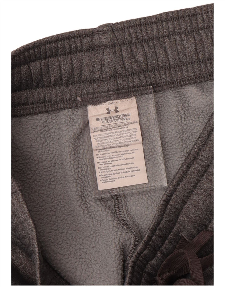 Under Armour Womens Tracksuit Trousers UK 12 Medium  Grey Polyester