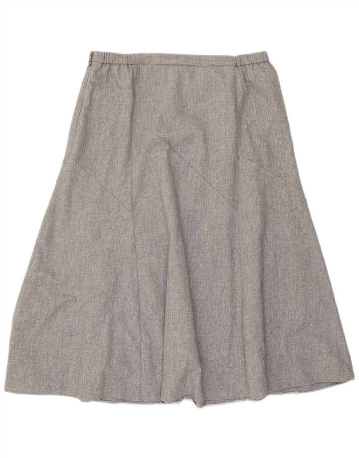 Cotswold Womens A-Line Skirt UK 18 XL W36 Grey Flecked Polyester