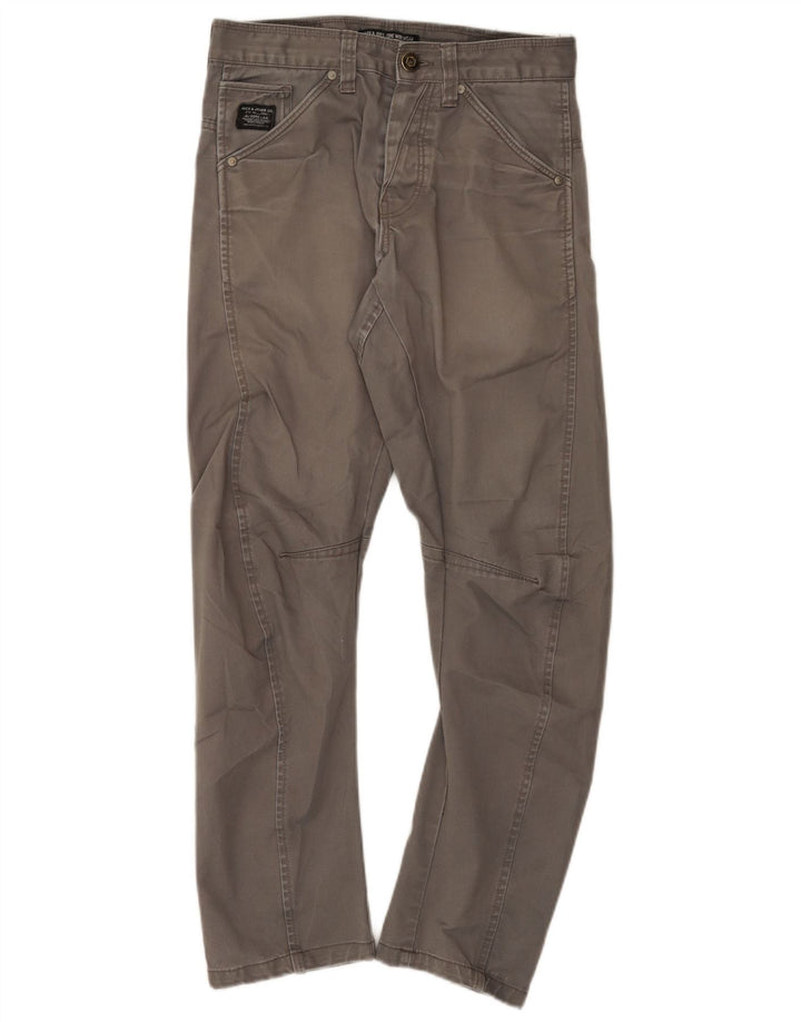 Jack & Jones Mens Banana Trousers W28 L28 Grey