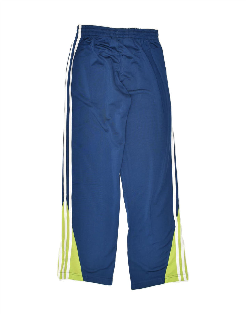 ADIDAS Boys Tracksuit Trousers 11-12 Years Blue Polyester | Vintage Adidas | Thrift | Second-Hand Adidas | Used Clothing | Messina Hembry 