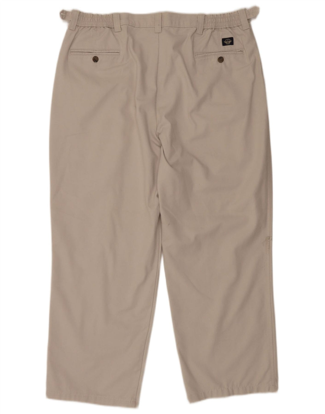 Dockers Mens Khakis Pegged Chino Trousers W40 L28 Grey Cotton