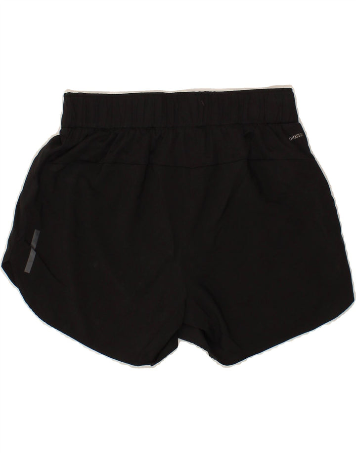ADIDAS Womens Climacool Sport Shorts UK 4 XS Black Polyester Vintage Adidas and Second-Hand Adidas from Messina Hembry 