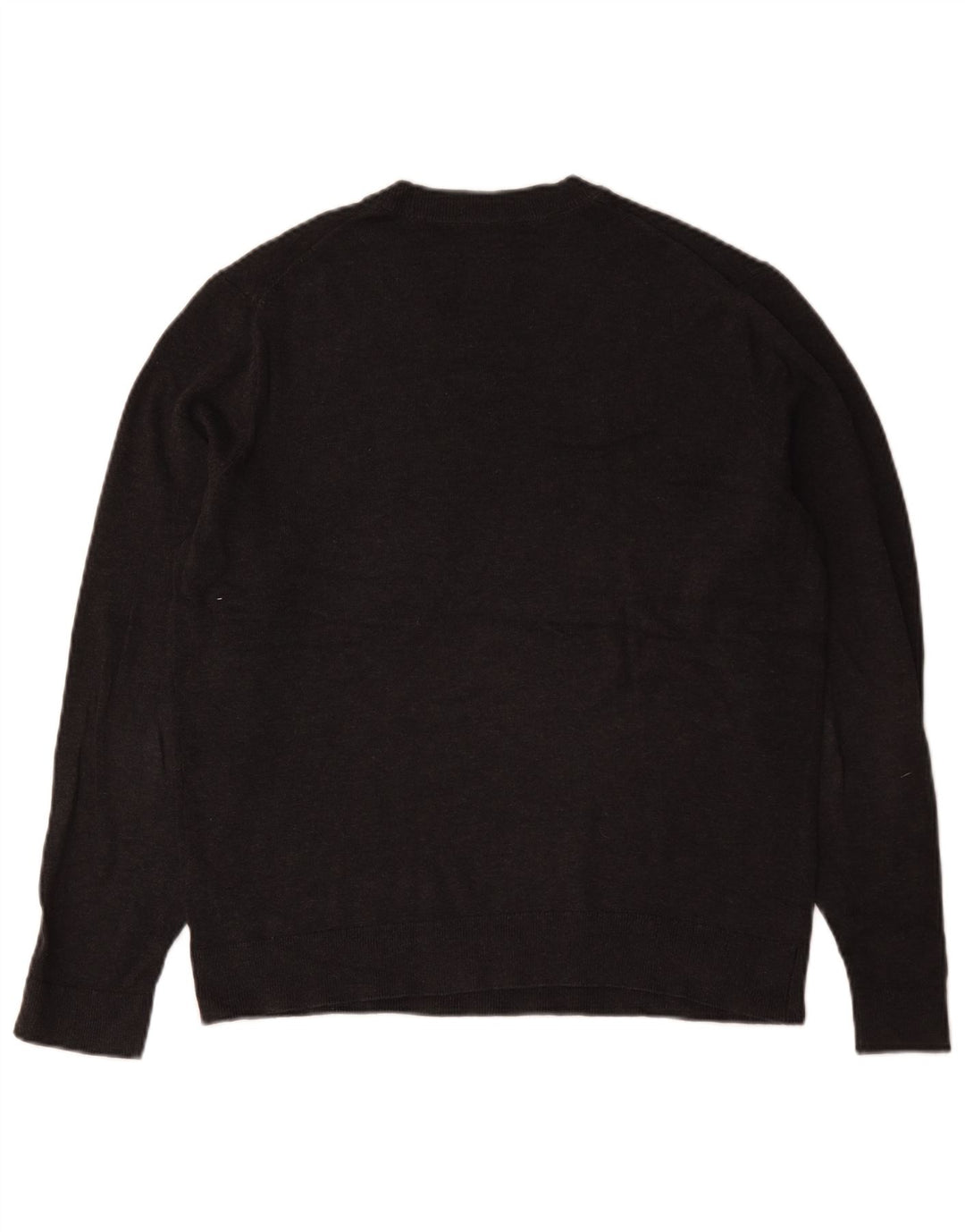 Abercrombie & Fitch Mens Crew Neck Jumper Sweater Medium Grey Cotton