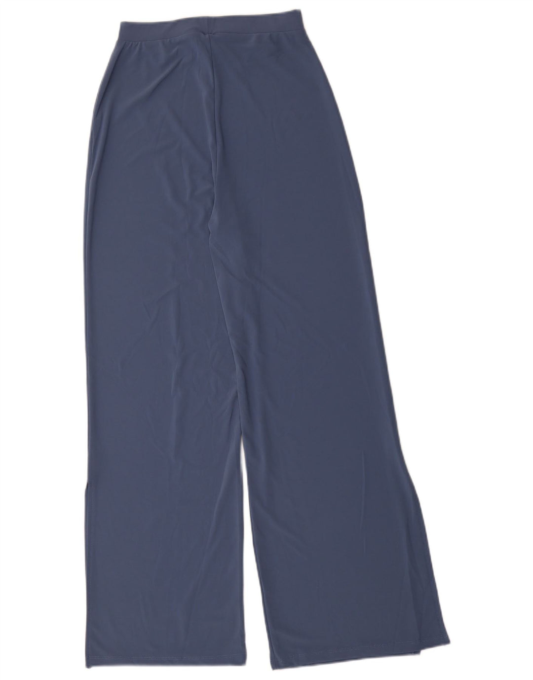 Zara Womens High Waist Tracksuit Trousers UK 8 Small Blue Polyester