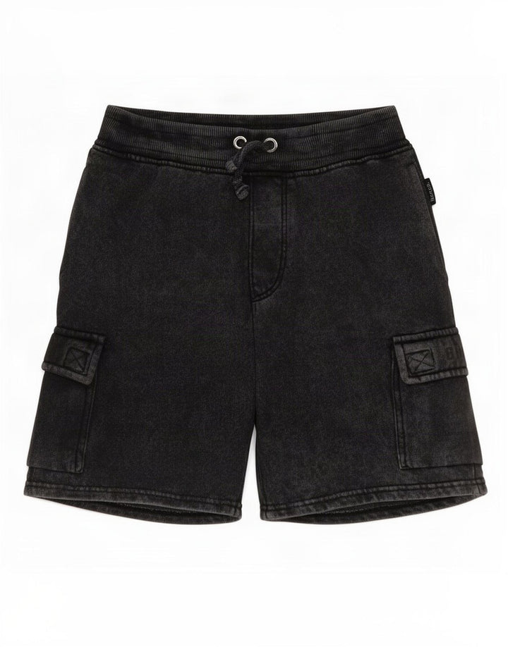 Bench Boys Cargo Shorts 11-12 Years W26 Grey Cotton