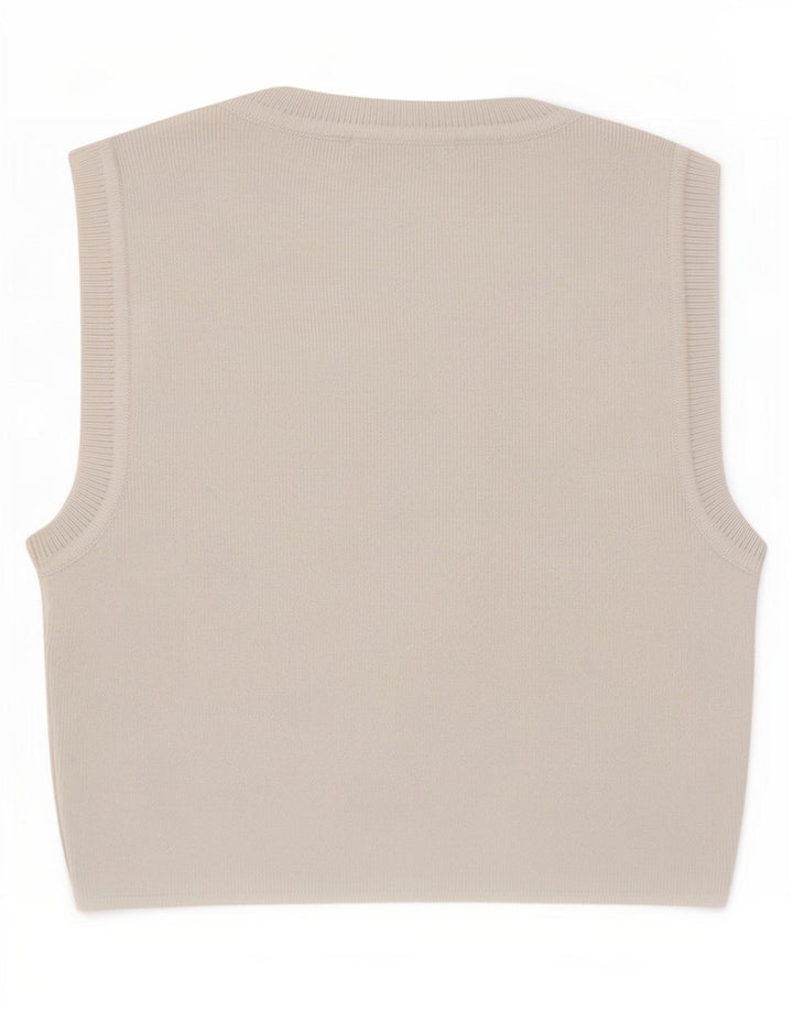 Zara Womens Vest Top UK 8 Small White Viscose